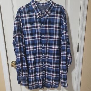 Men's Plaid Long Sleeve Shirt